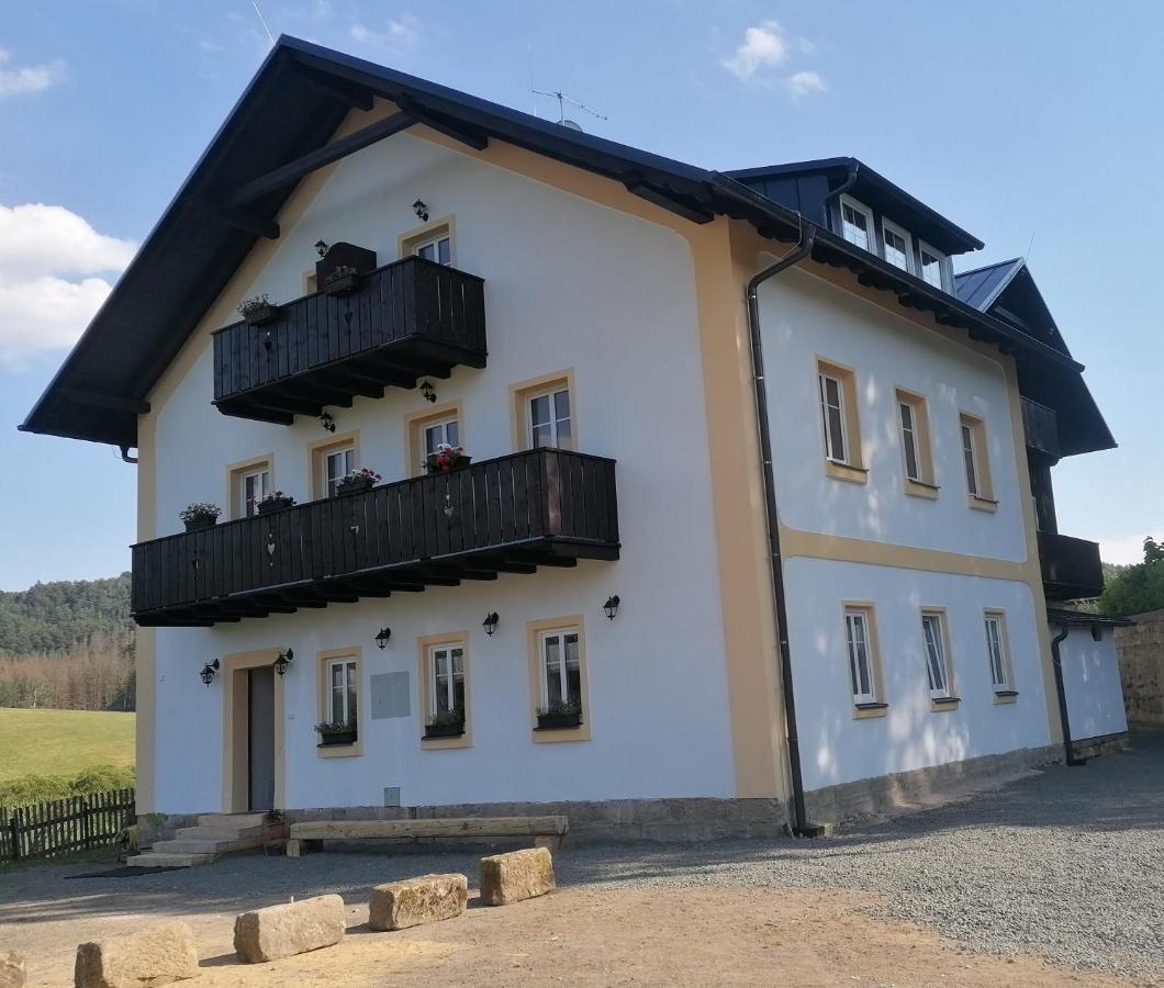 Penzion Henke Srbská Kamenice Buitenkant foto