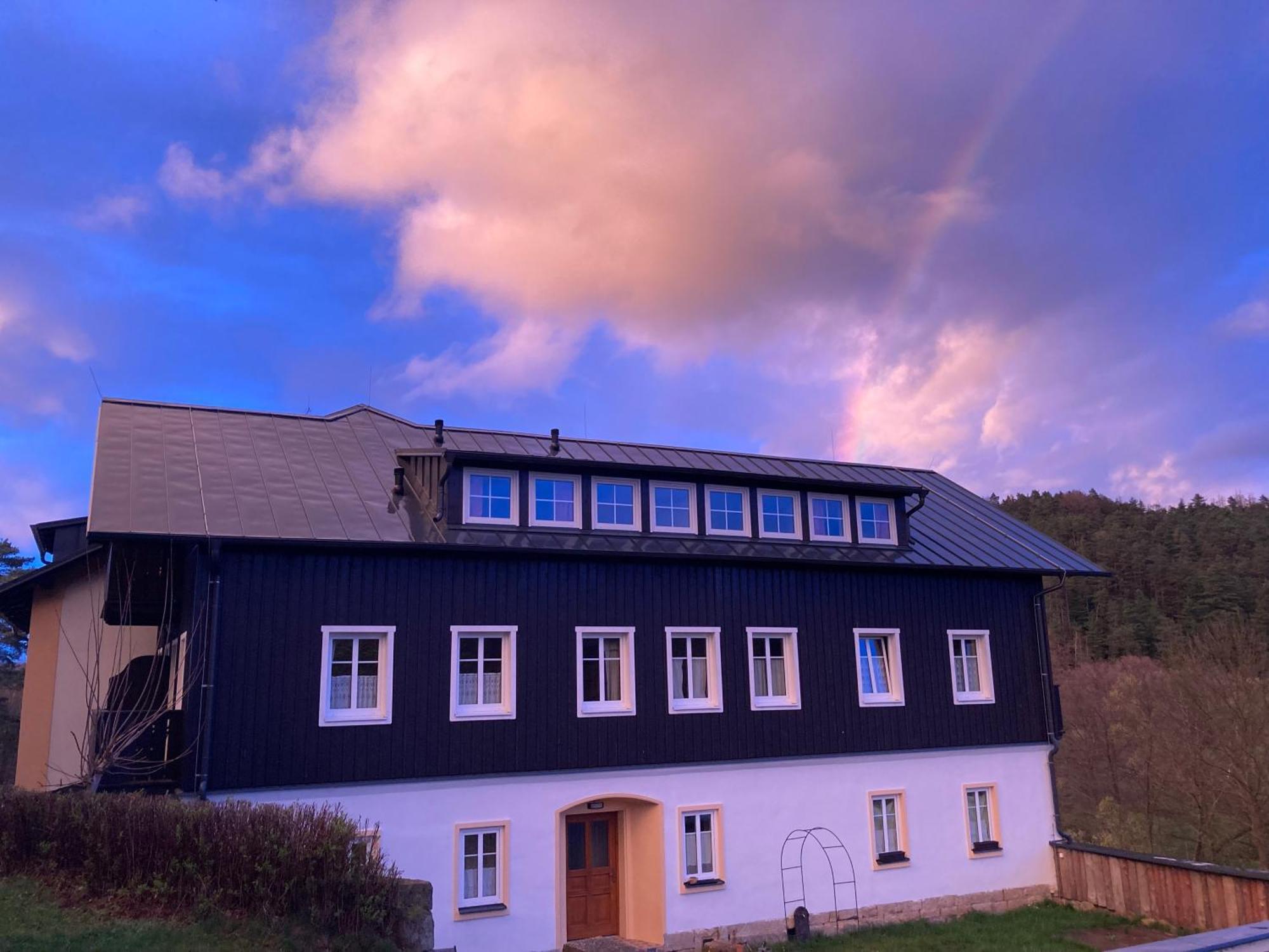 Penzion Henke Srbská Kamenice Buitenkant foto